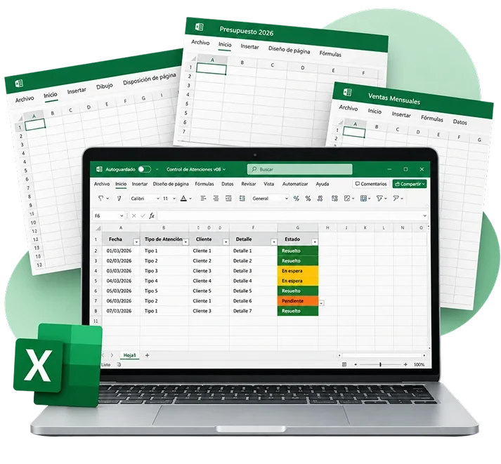 Plantillas de Excel listas para usar
